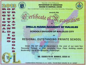 Why Choose SMA? - Stella Maris Academy of Malolos